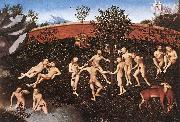 CRANACH, Lucas the Elder The Golden Age  thtre oil